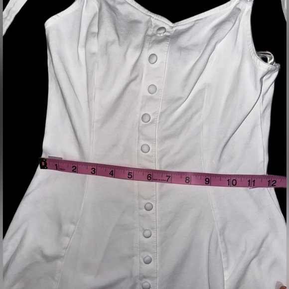 💙❤️ White button down dress - Picture 3 of 6